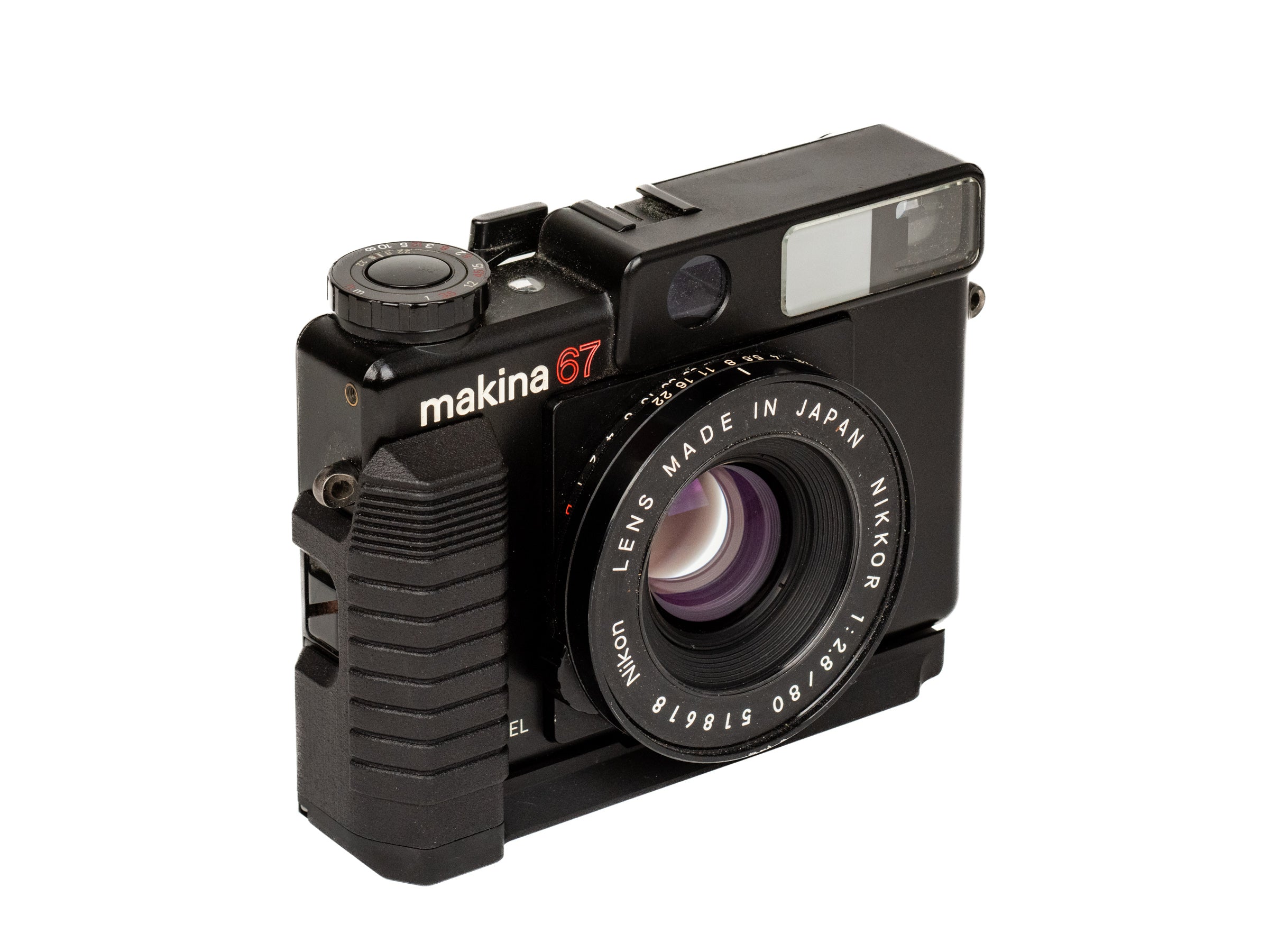 Plaubel Makina 67 Tripod Plate & Grip | Fysh Technical