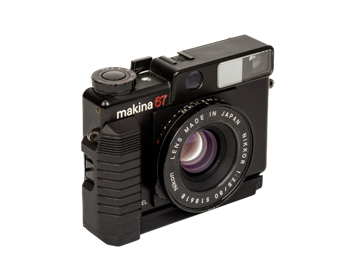 Plaubel Makina 67 Plate and Grip